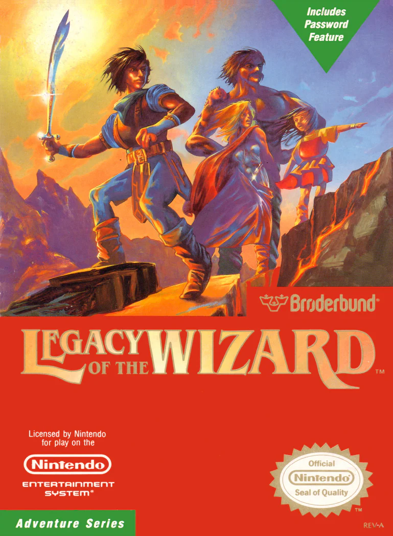 Legacy of the Wizard (Cartridge Only) - Image 2
