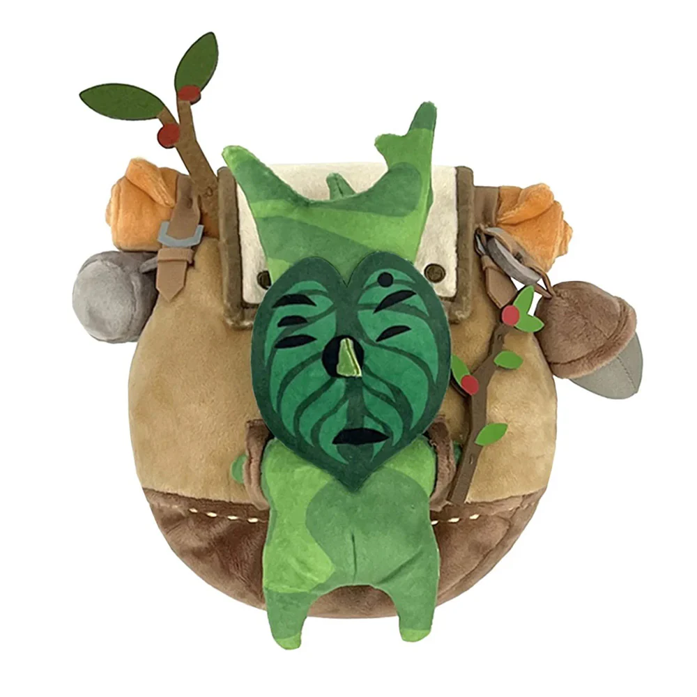 The Legend of Zelda: Tears of the Kingdom Brown Backpack Korok 7" Plush Toy