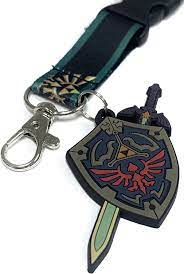 The Legend of Zelda: Master Sword & Hylian Shield Lanyard - Image 2