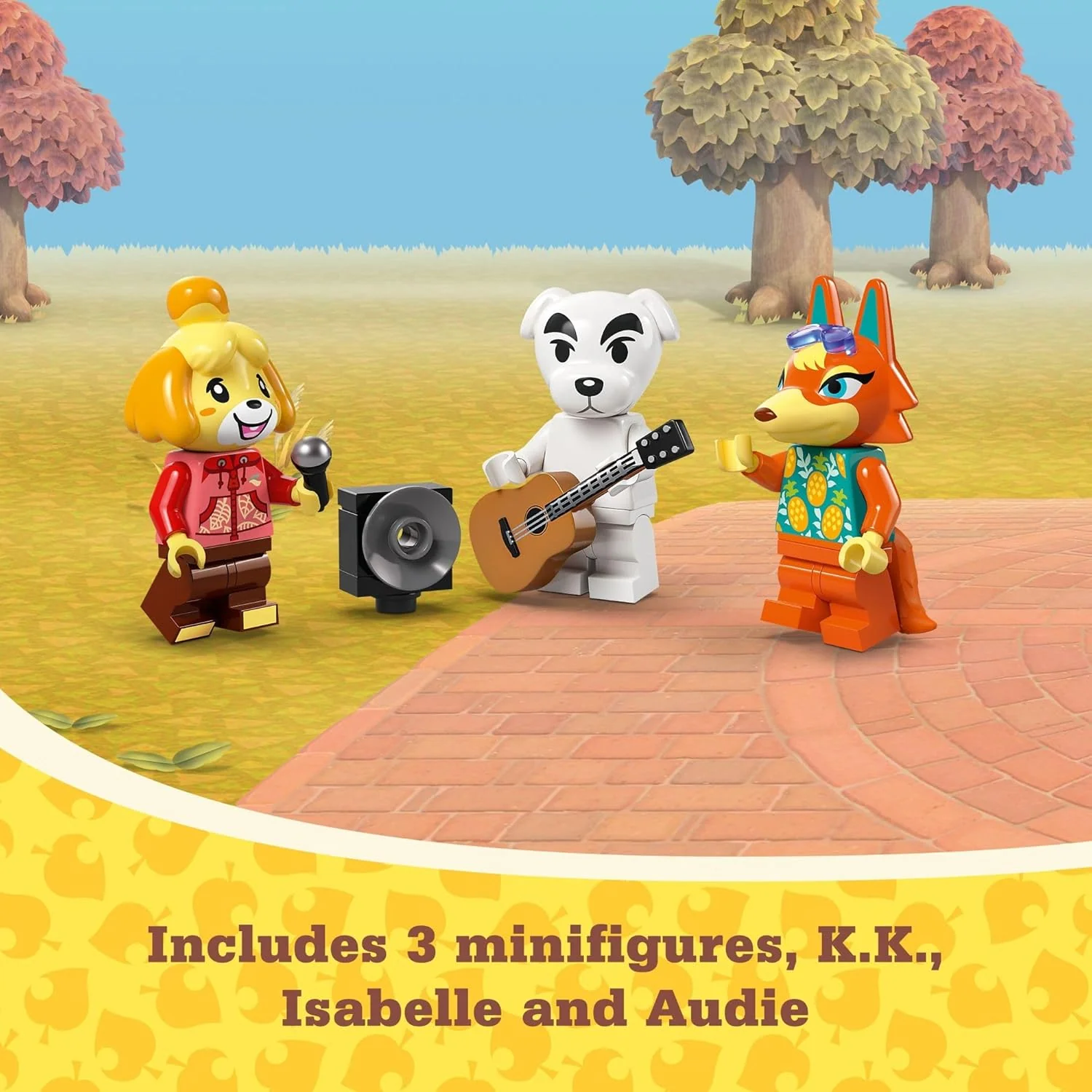LEGO Animal: Crossing K.K.'s Concert at the Plaza Set 77052 - Image 6