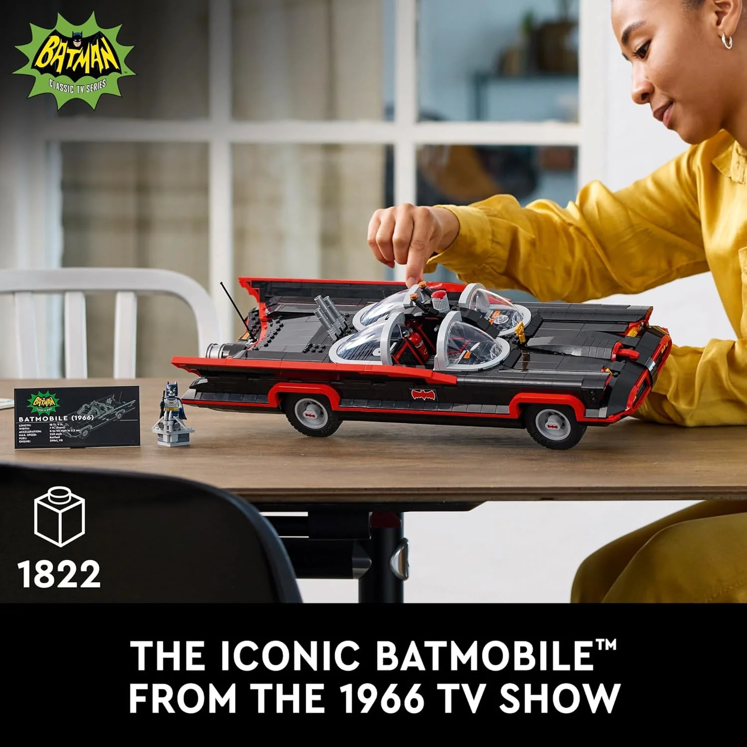 LEGO Batman: The Classic TV Series Batmobile Set 76328 - Image 2