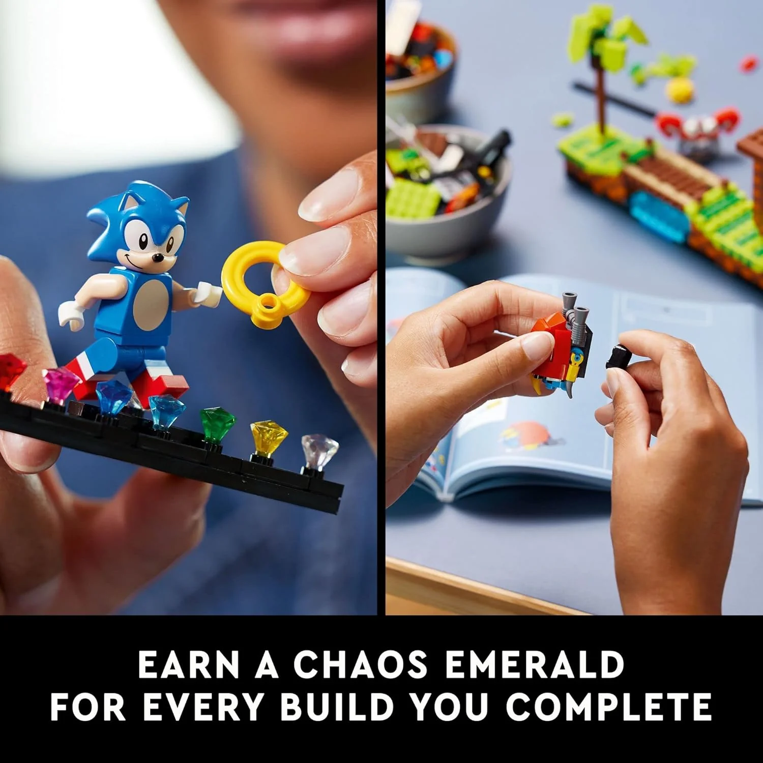 LEGO Ideas: Sonic the Hedgehog Green Hill Zone Set 21331 (RETIRED PRODUCT) - Image 6