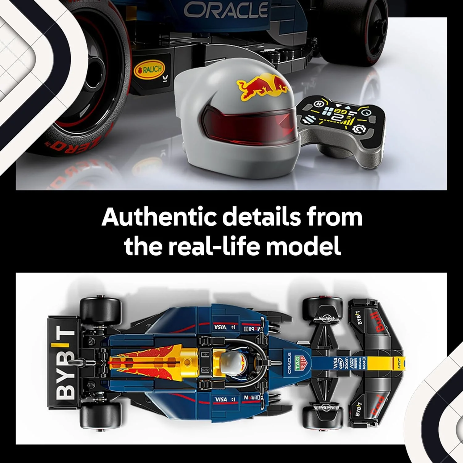 LEGO Speed Champions: Oracle Red Bull Racing RB20 F1 Race Car Set 77243 - Image 4