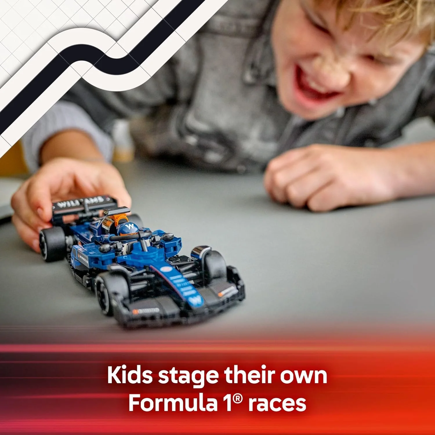 LEGO Speed Champions: Williams Racing FW46 F1 Race Car Set 77249 - Image 3