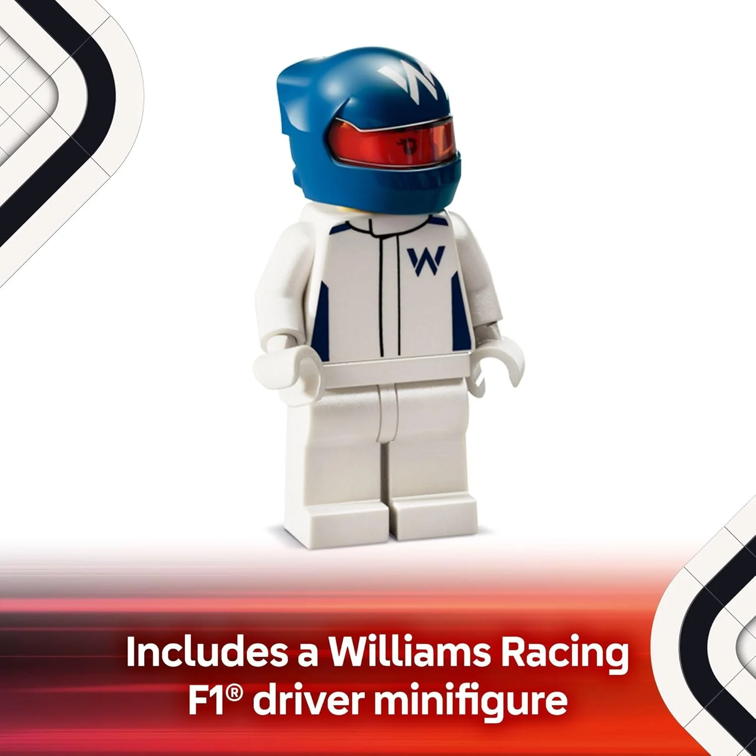LEGO Speed Champions: Williams Racing FW46 F1 Race Car Set 77249 - Image 4