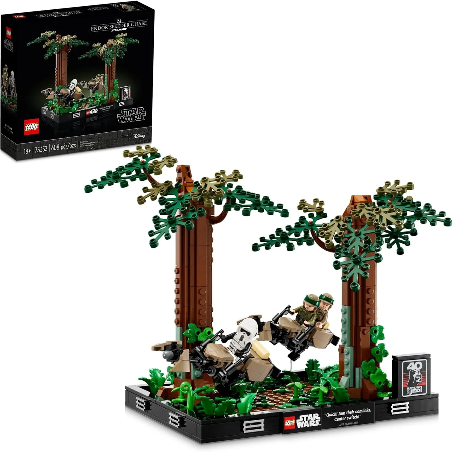 LEGO Star Wars: Endor Speeder Chase Diorama 75353 (RETIRED PRODUCT)