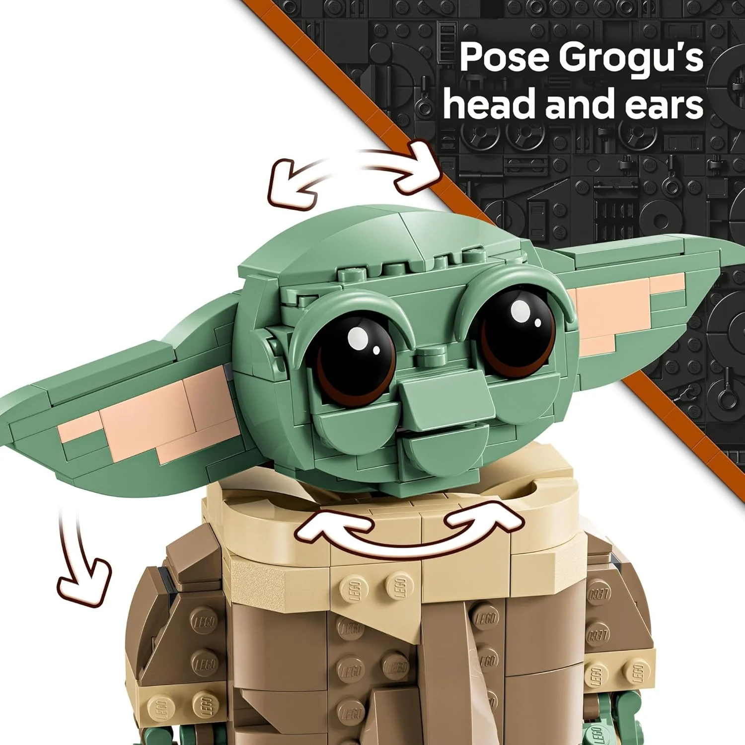 LEGO Star Wars: Grogu with Hover Pram Set 75403 - Image 3