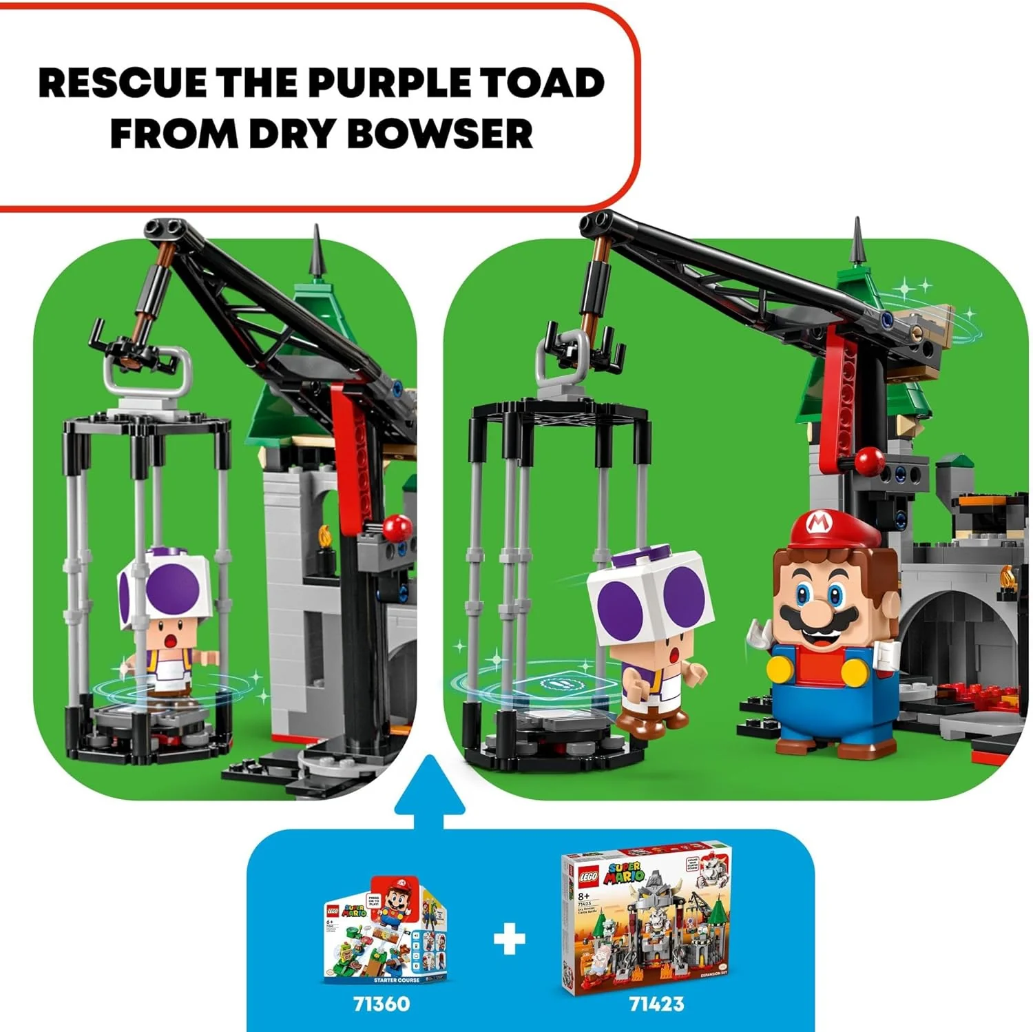 LEGO Super Mario: Dry Bowser Castle Battle Expansion Set 71423 (RETIRED PRODUCT) - Image 3