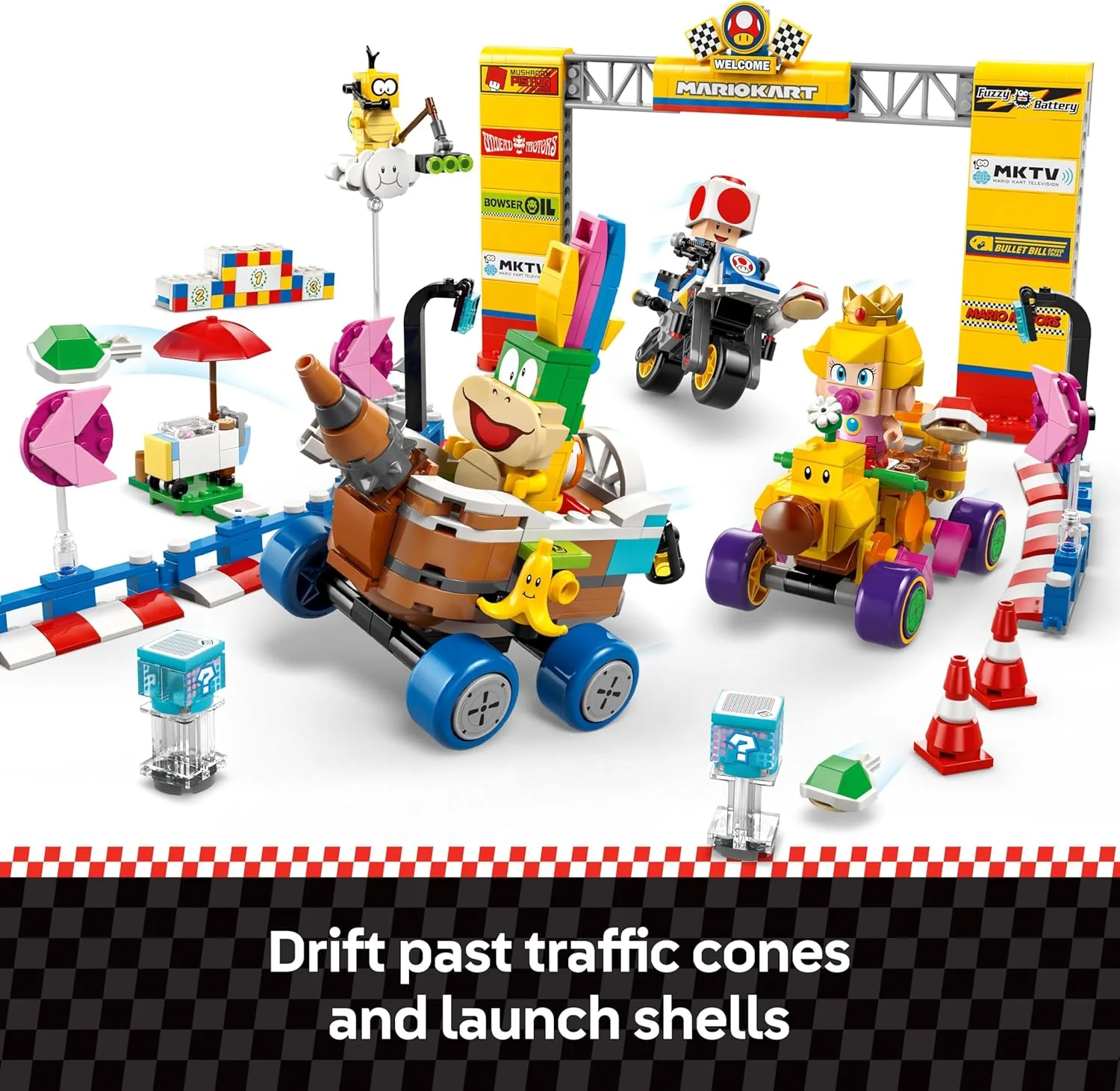 LEGO Super Mario Kart: Baby Peach & Grand Prix Set 72036 - Image 5