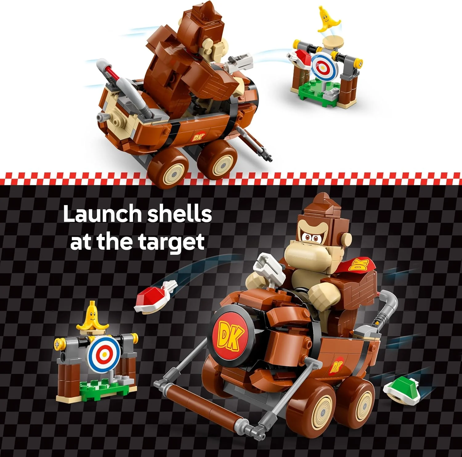 LEGO Super Mario Kart: Donkey Kong & DK Jumbo Set 72033 - Image 5
