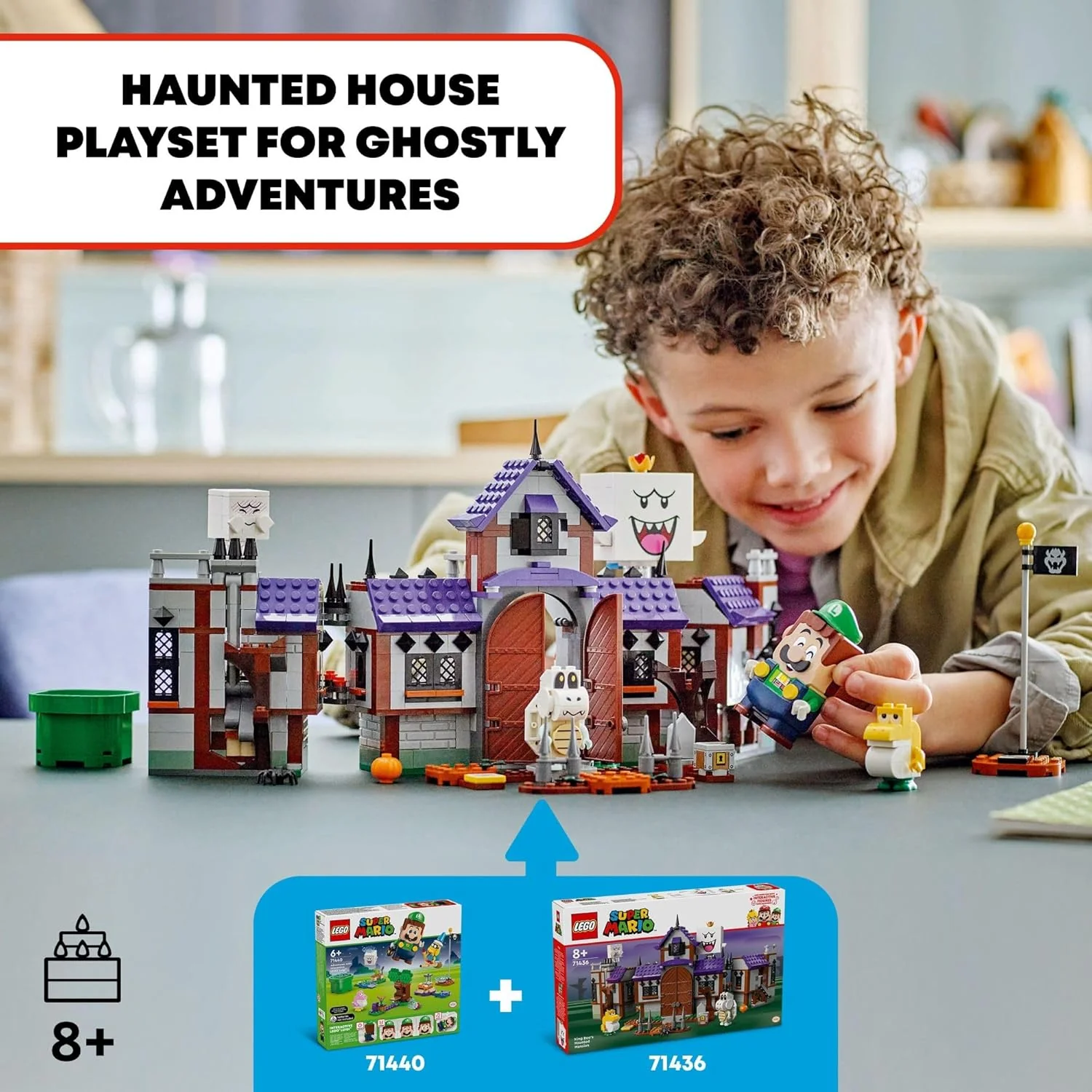 LEGO Super Mario: King Boo's Haunted Mansion Set 71436 - Image 2