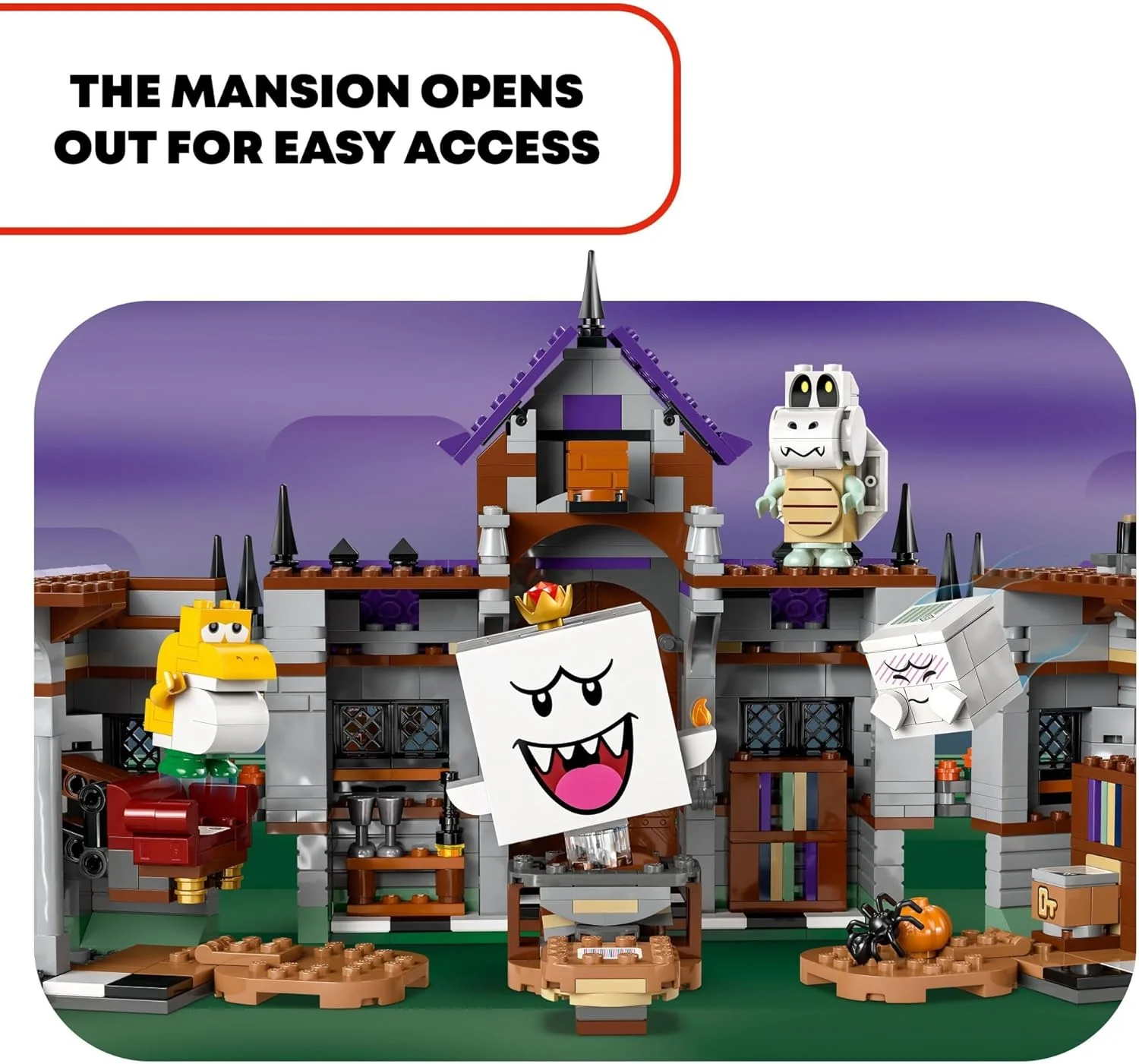 LEGO Super Mario: King Boo's Haunted Mansion Set 71436 - Image 3
