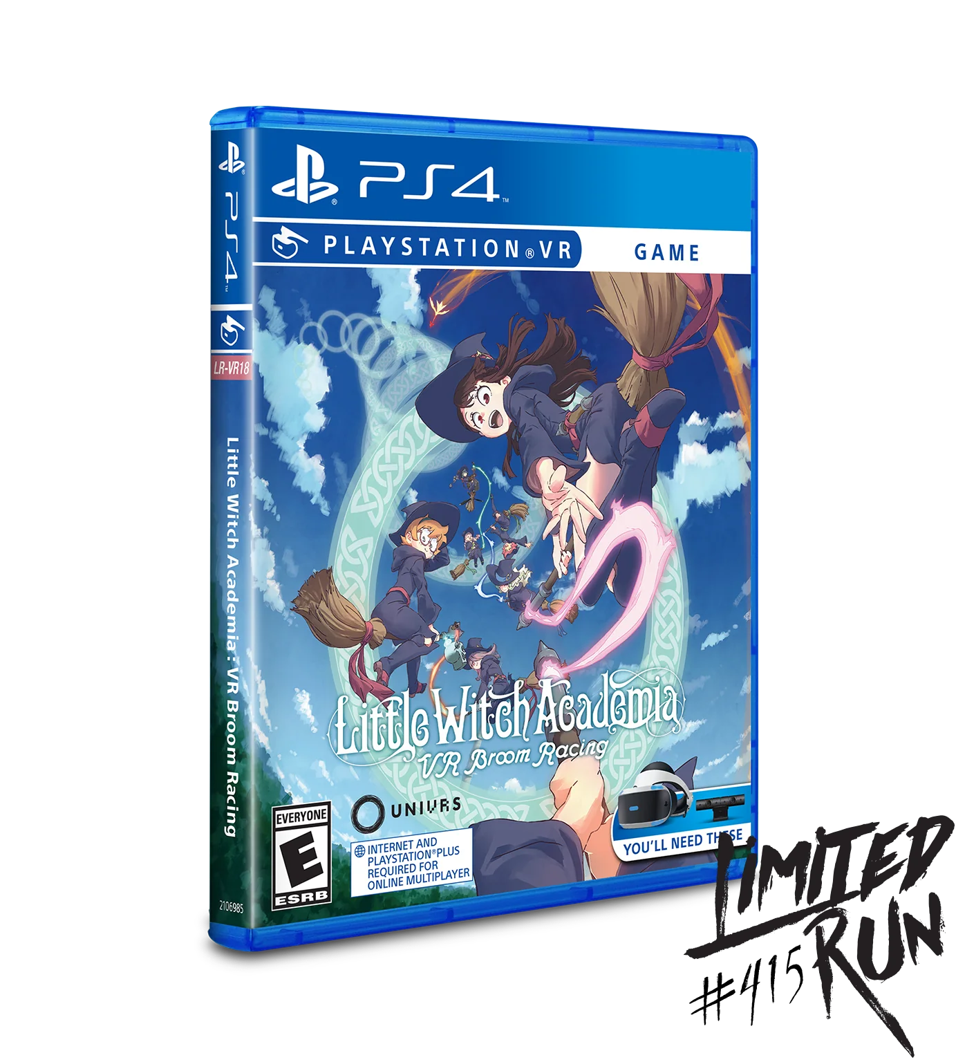 Little Witch Academia Broom Racing