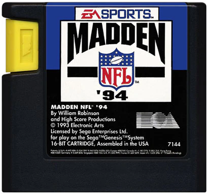 Madden NFL '94 (Complete) - Image 2