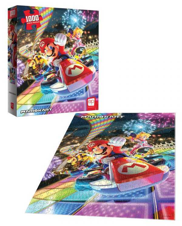 Mario Kart Rainbow Road 1000 Piece Puzzle - Image 2