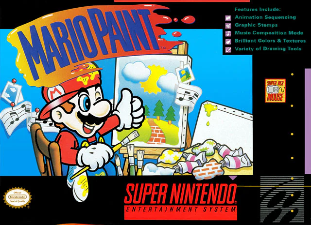 Mario Paint (Mouse Bundle) (Cartridge) - Image 3