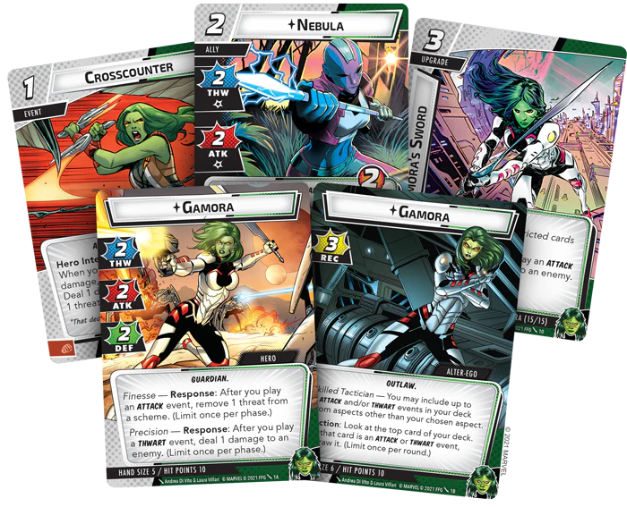 Marvel Champions Gamora Hero Pack - Image 2