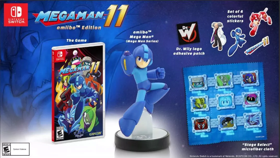 Mega Man 11 (Amiibo Bundle) (Pre-Owned) - Image 2
