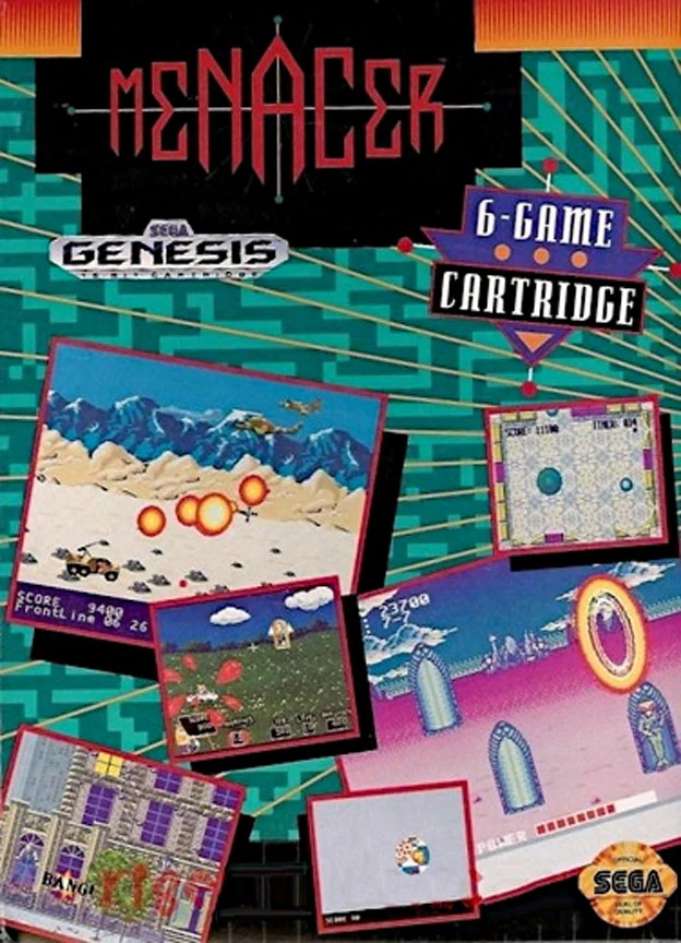 Menacer: 6-Game Cartridge (Cartridge Only)