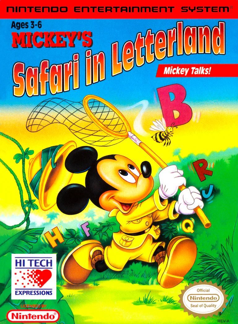 Mickey's Safari in Letterland (Cartridge Only) - Image 2