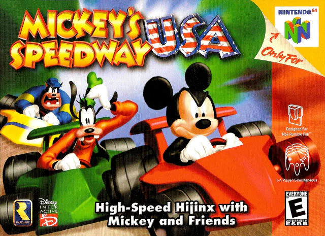 Mickey's Speedway USA (Cartridge Only) - Image 2