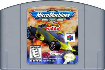 Micro Machines 64 Turbo (As Is) (Cartridge Only)