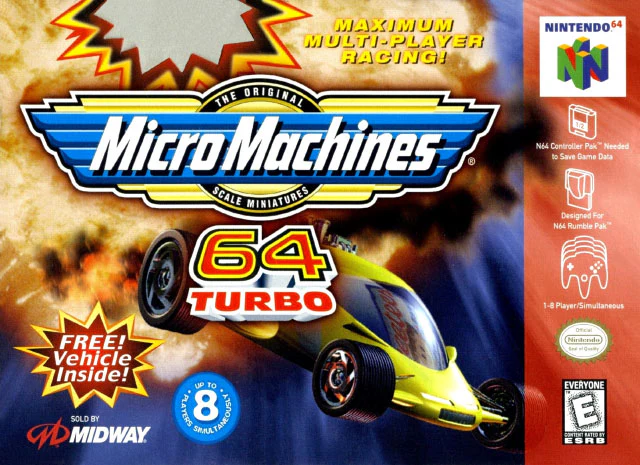 Micro Machines 64 Turbo (As Is) (Cartridge Only) - Image 2