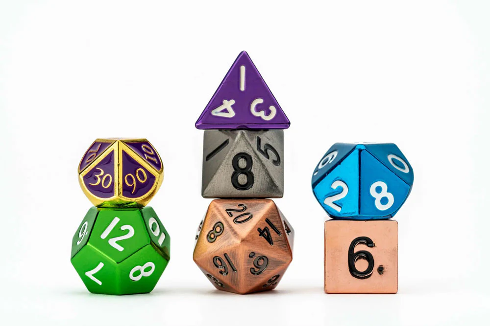 FanRoll Misfit Mystery Metal Dice Set (7pcs Mystery Set) - Image 2