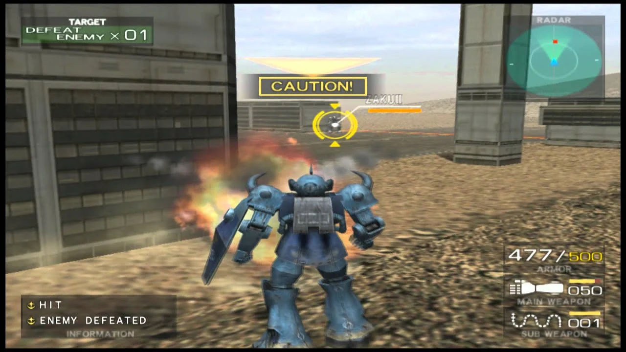 Mobile Suit Gundam: Federation Vs. Zeon (Pre-Owned) - Image 2