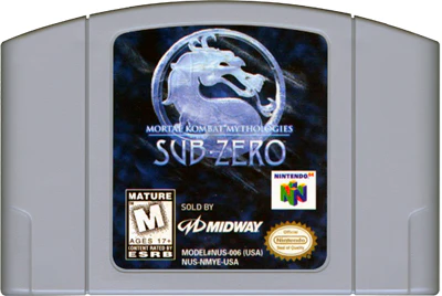 Mortal Kombat Mythologies: Sub-Zero (As Is) (Cartridge Only)
