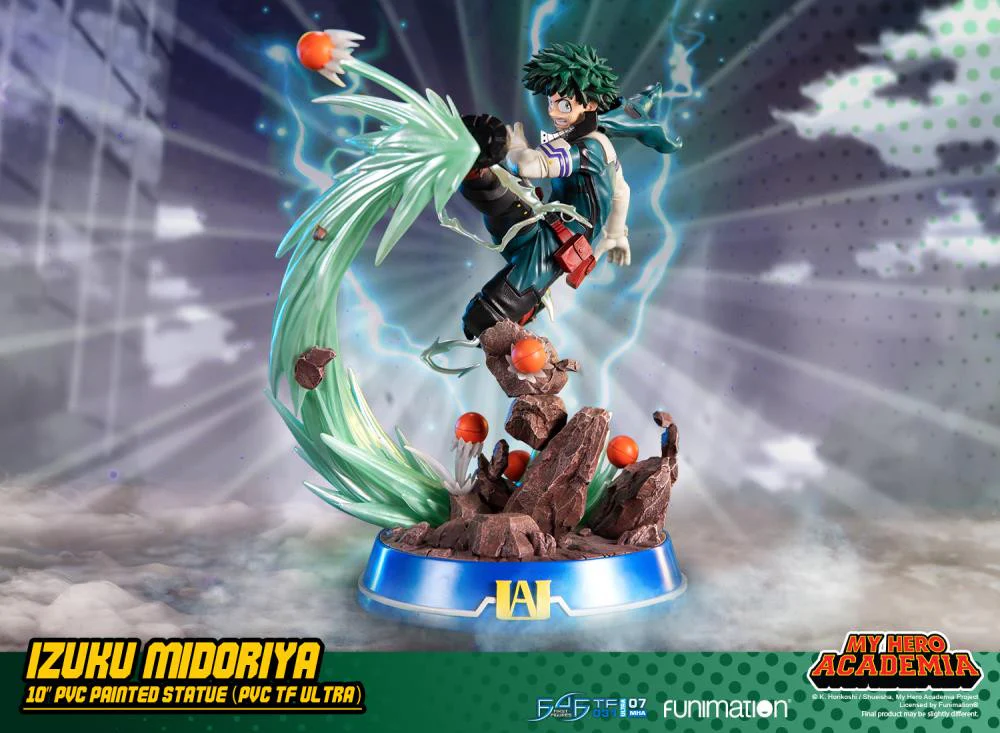My Hero Academia Izuku Midoriya Painted Statue - Image 2