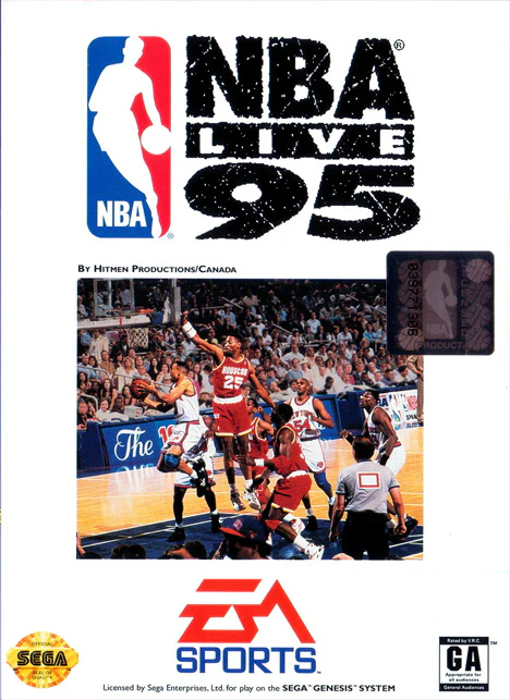 NBA Live '95 (Complete in Box)