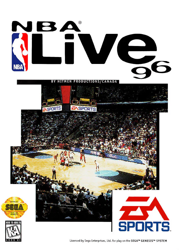 NBA Live '96 (Cartridge Only) - Image 2
