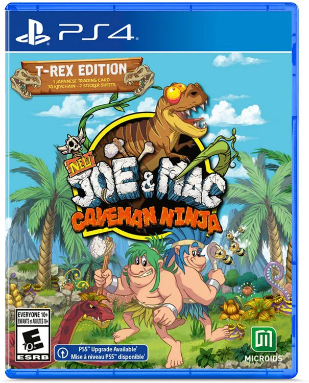 New Joe & Mac Caveman Ninja (T-Rex Edition)