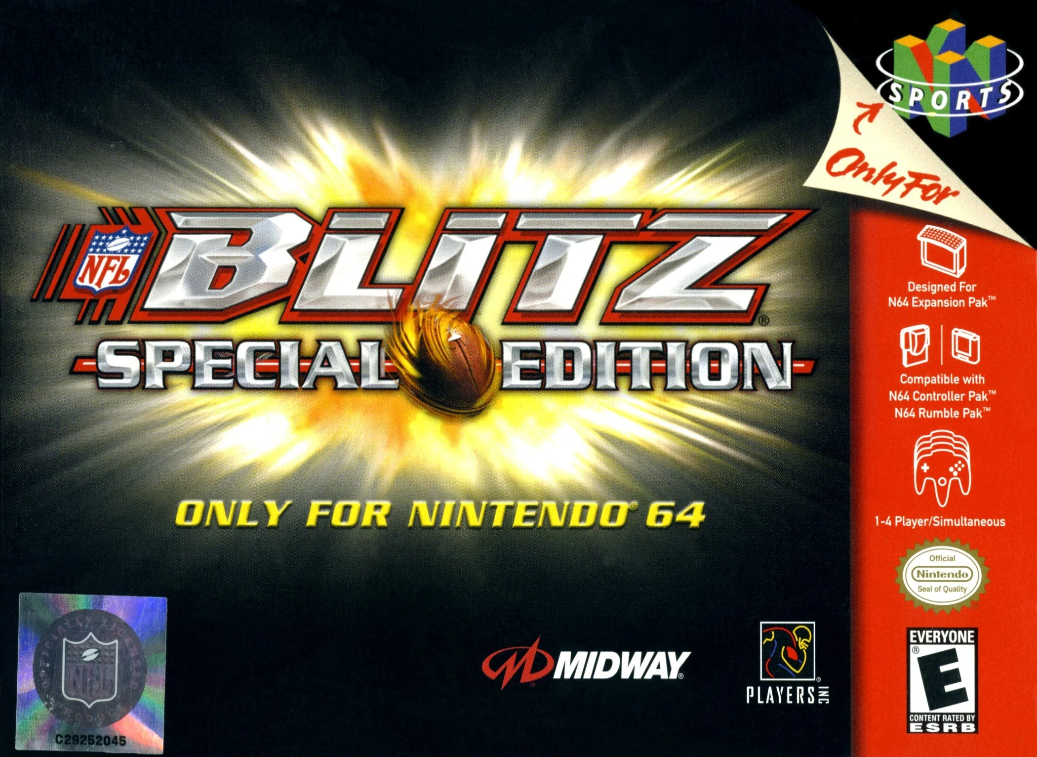 NFL Blitz: Special Edition (As Is) (Cartridge Only) - Image 2