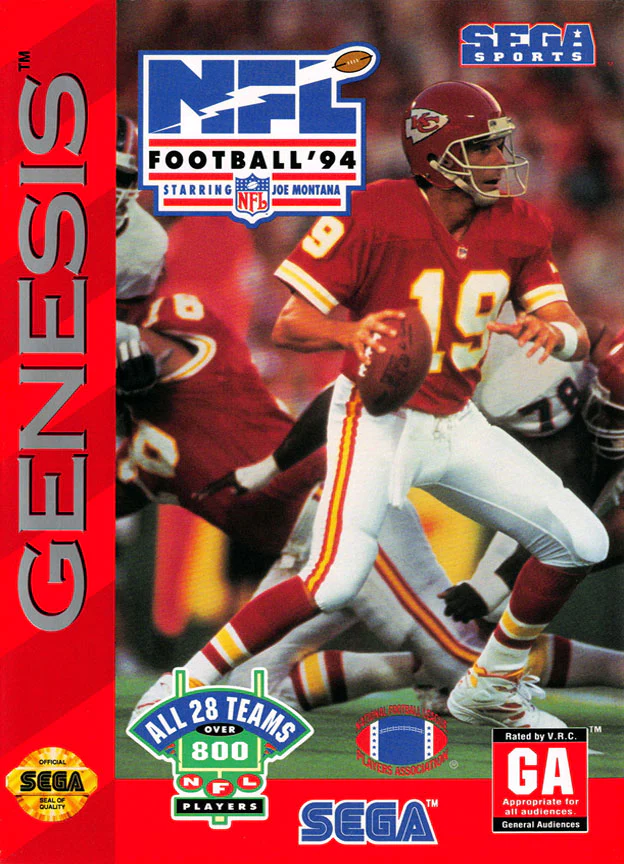 NFL Football '94 (Cartridge Only) - Image 2