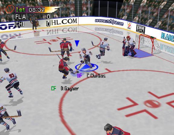 NHL Blades of Steel '99 (Complete in Box) - Image 3