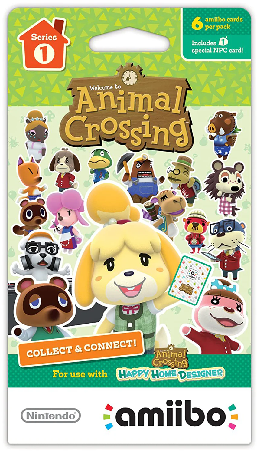 Animal Crossing Amiibo Cards - Series 1