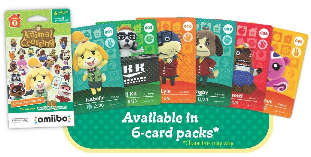 Animal Crossing Amiibo Cards - Series 1 - Image 2