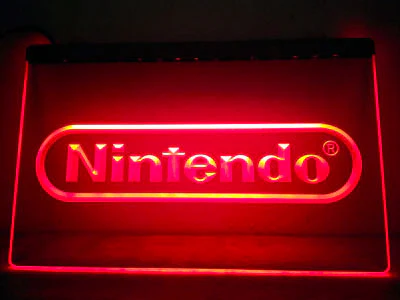 Nintendo Neon LED Sign
