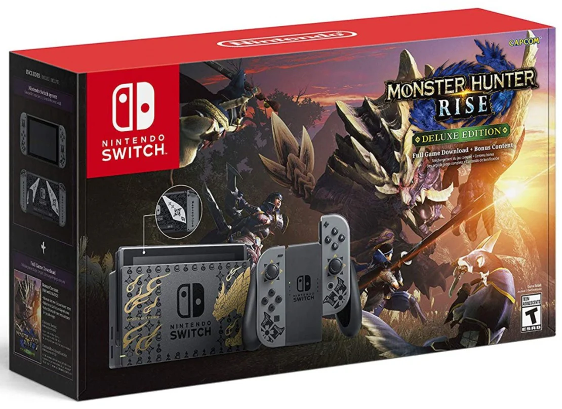Nintendo Switch Monster Hunter Rise Console