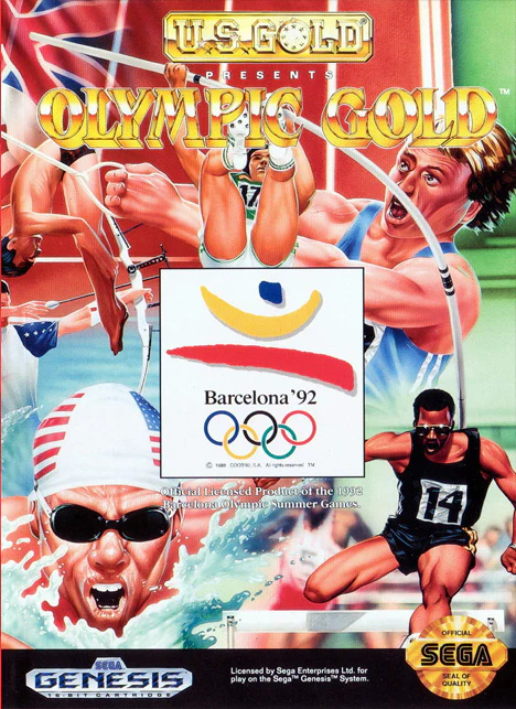 Olympic Gold Barcelona '92 (Cartridge Only) - Image 2