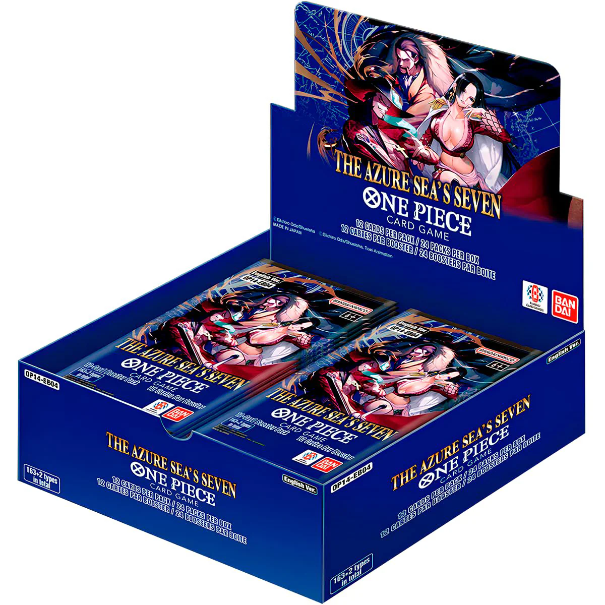 One Piece Card Game OP-14 The Azure Sea's Seven Booster Box