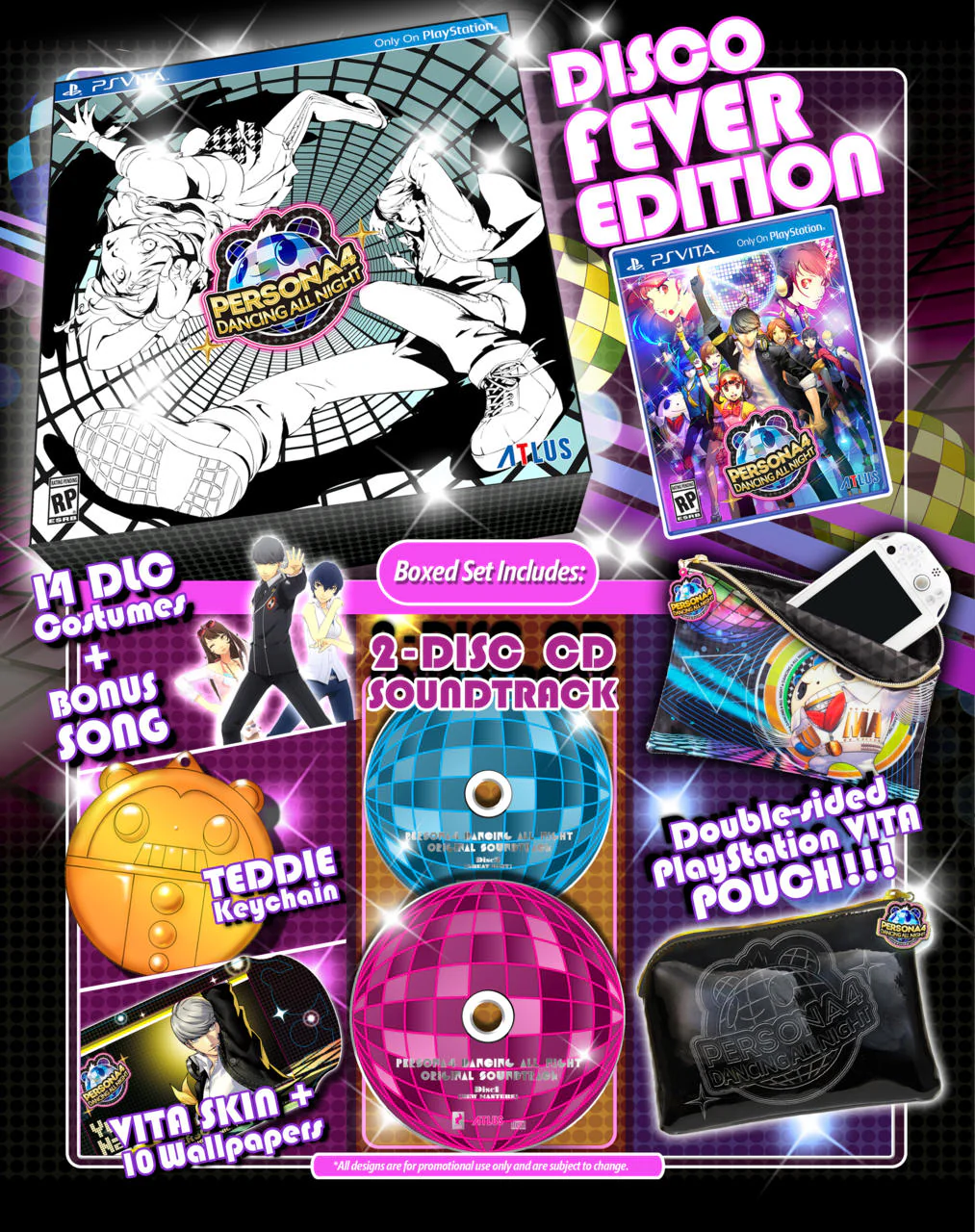 Persona 4 Dancing All Night (Disco Fever Edition) (Pre-Owned) - Image 2