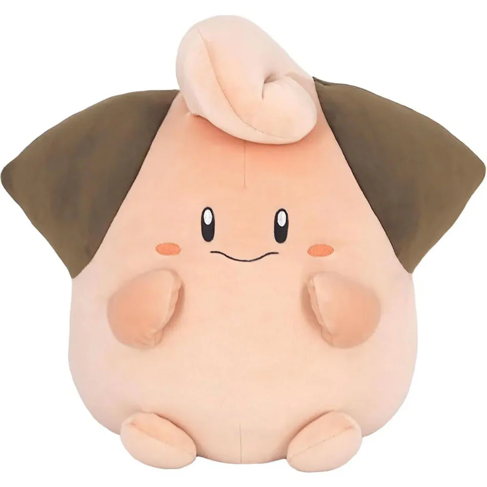 Pokemon All Star Collection Cleffa PoteHagu Cushion 14" Plush Toy - Image 2