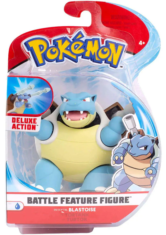 Pokemon Battle Action Figure Blastoise 4.5"