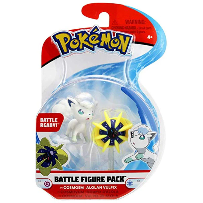 Pokemon Battle Figure Pack Cosmoem + Alolan Vulpix