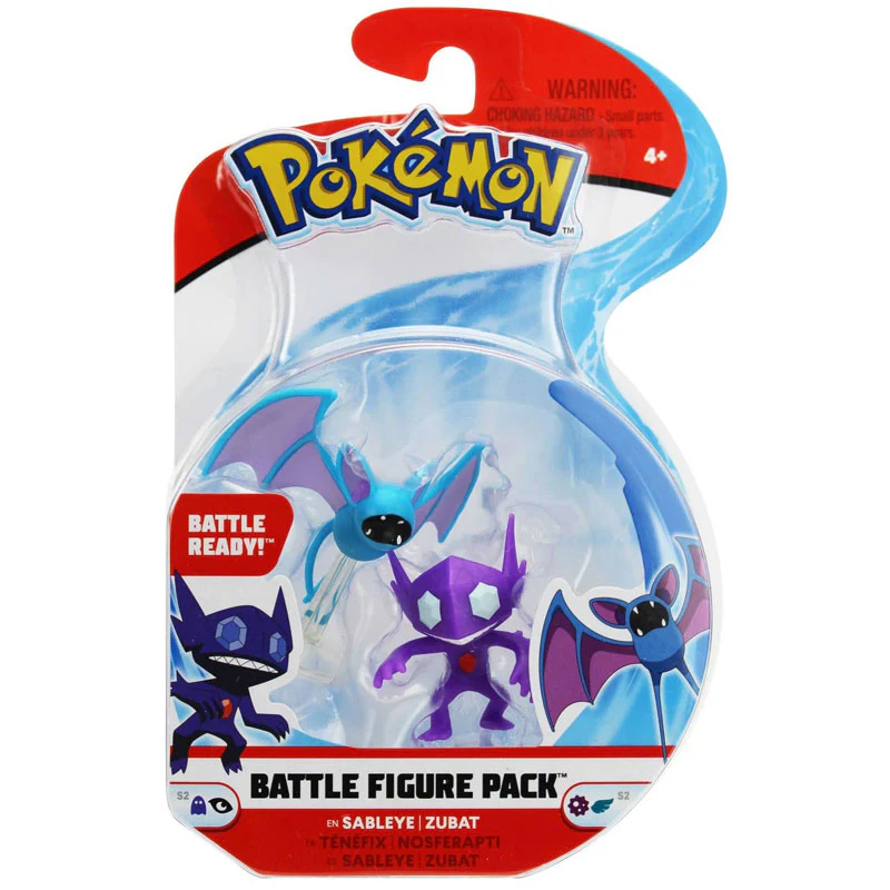 Pokemon Battle Figure Pack Sableye + Zubat