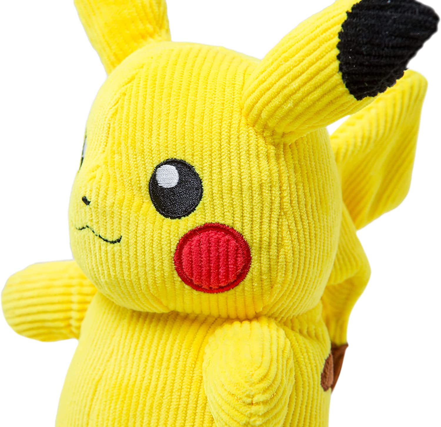 Pokemon Corduroy Plush Pikachu 8" - Image 2