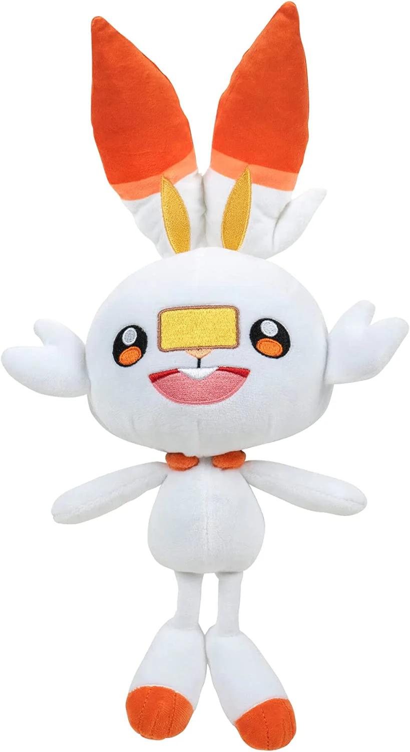 Pokemon Galar Starter Plush Scorbunny 8"